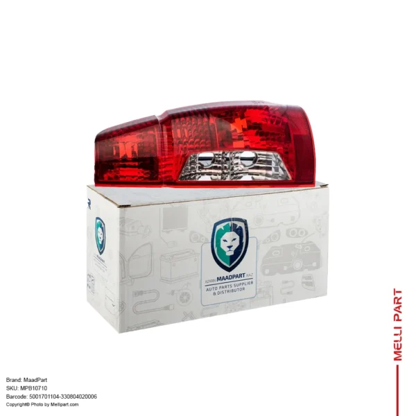 چراغ خطر عقب راست (سرنشین) وانت آریسان کد 330804020006 - مادپارت
