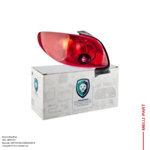 چراغ خطر عقب چپ (راننده) پژو 206 SD صندق دار کد 5001701308 - مادپارت