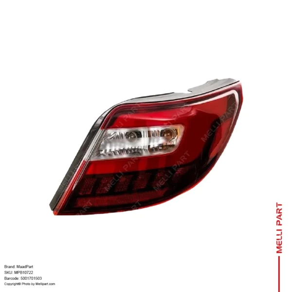 چراغ خطر دنا پلاس سمت راست با لامپ و LED مادپارت 5001701503