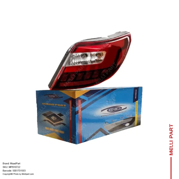 چراغ خطر عقب راست کامل با لامپ و LED دنا پلاس مادپارت 5001701503
