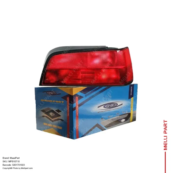 چراغ خطر عقب راست پژو پارس بدون سوکت و لامپ مادپارت 5001701504