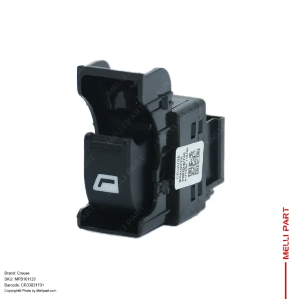 کلید شیشه بالابر تک پل (نور سفید) پژو 405 SLX، پژو پارس - کروز (Crouse) CR33031701