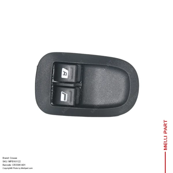 کلید شیشه بالابر سوکت زیر پژو 206 تیپ 2 – کروز (Crouse)