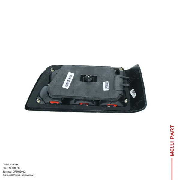 نما پشت و شوکت چراغ خطر عقب چپ (راننده) کامل پژو پارس کد CR50030601 - کروز (Crouse)