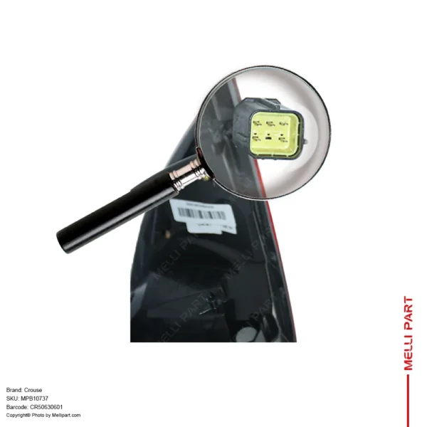 چراغ خطر عقب راست (سرنشین) روی بدنه SP100 شاهین - کروز (Crouse) CR50630601